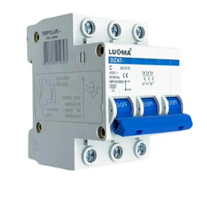 DISJUNTOR MINI TRIPOLAR 32A -LUKMA