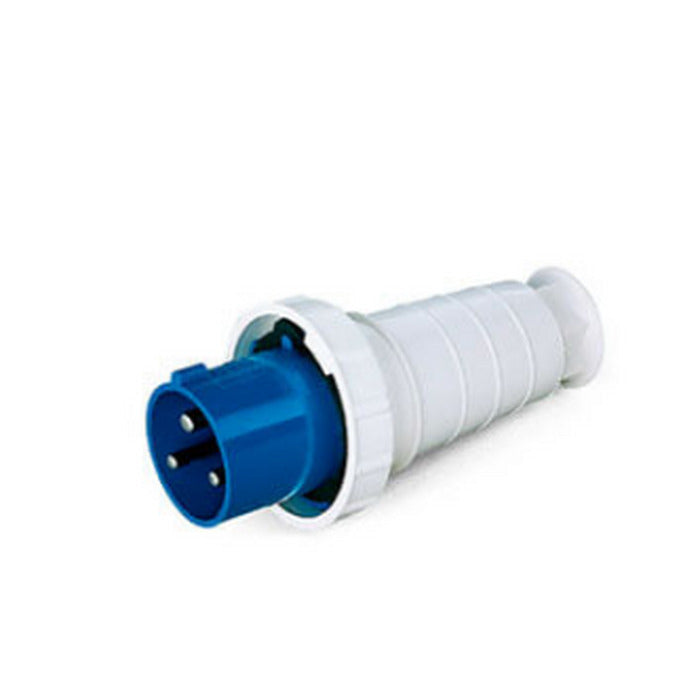 PLUGUE INDUSTRIAL - 2P +T 63A 220V 6H