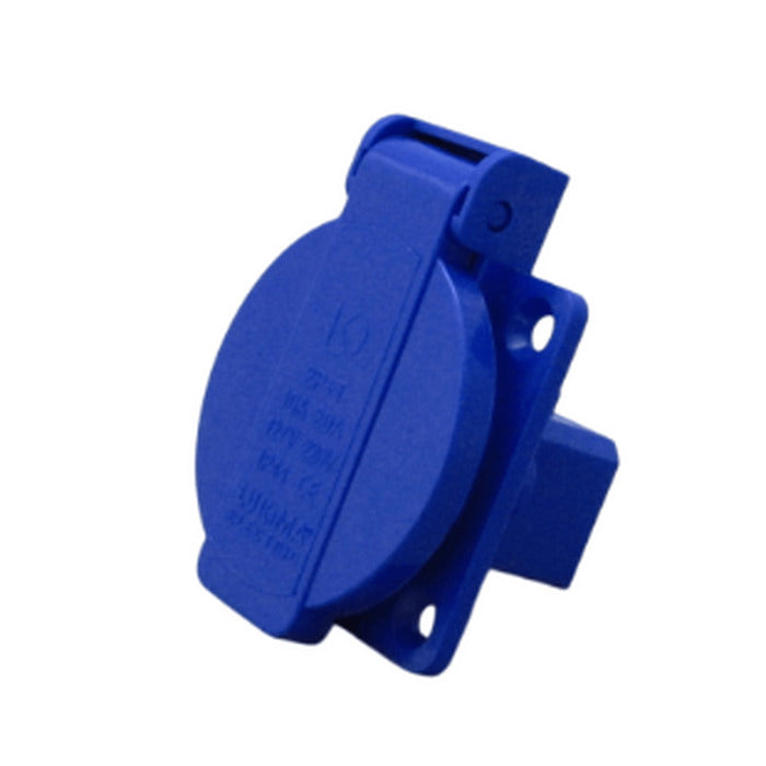 TOMADA EMBUTIR 2P+T 10-20A AZUL - LUKMA