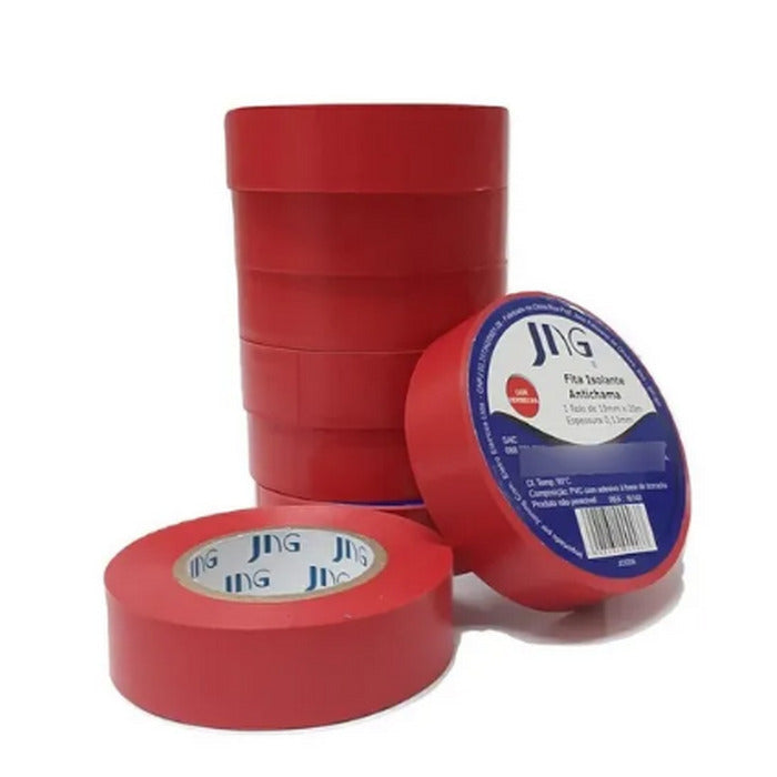 FITA ISOLANTE 19X20 VERMELHA