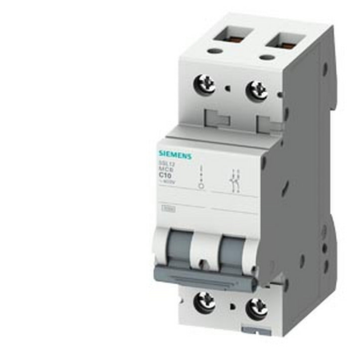 Disjuntor Mini Bipolar 63a 127/220Vca 220/380Vca C 5KA 5SL12637 Siemens