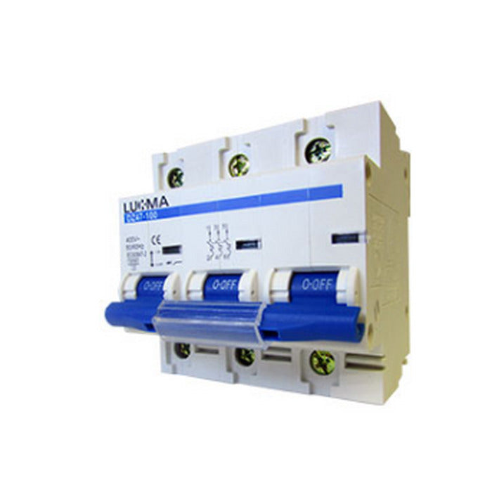 DISJUNTOR MINI TRIPOLAR 125A - Lukma