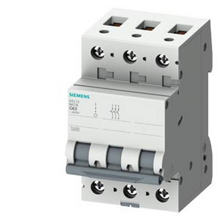 DISJUNTOR Mini Tripolar 20a 220/380VCA C 3KA 5SL13207MB Siemens
