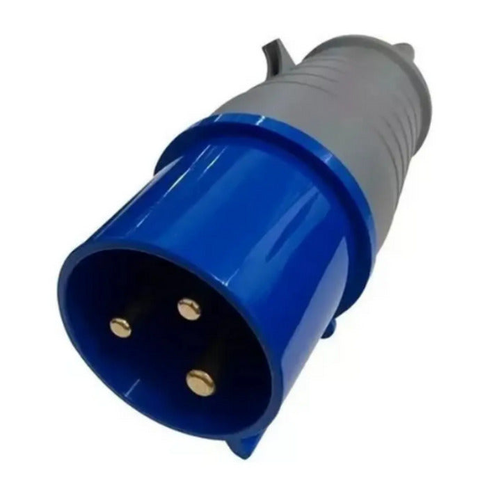 PLUGUE IND 32A-2P+T- 220/240VCA-IP44-6H