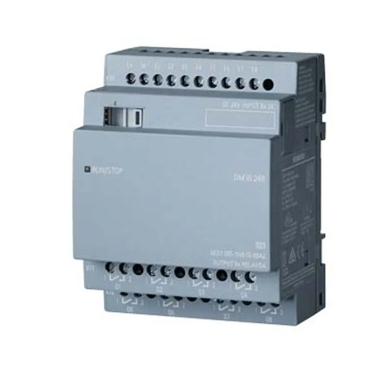 Módulo CLP LOGO 8 8 Entrada/Saida Digital 24 Vca/24 Vcc 6ED10551NB100BA2 Siemens