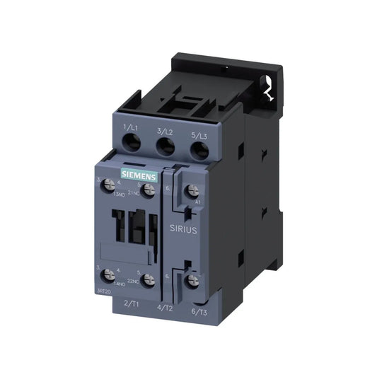 Contator Tripolar 32a 220 VCA 50/60Hz 1NA+1NF 3RT20271AN20 - Siemens