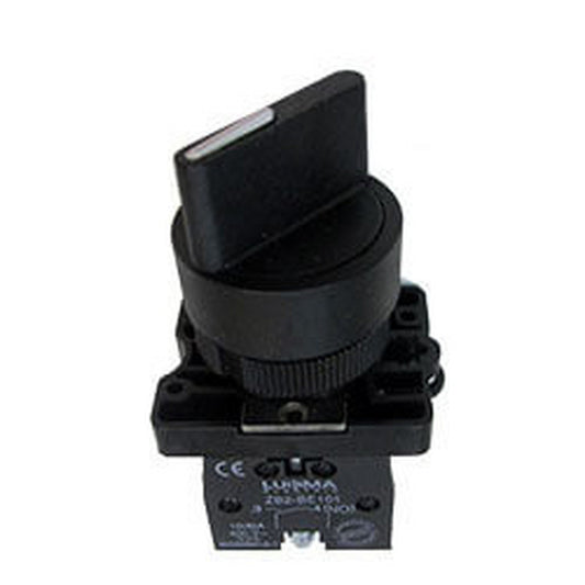 CHAVE COMUTADORA 2 POSIÇÕES FIXAS LK2-ED25 1NA+1NF - LUKMA