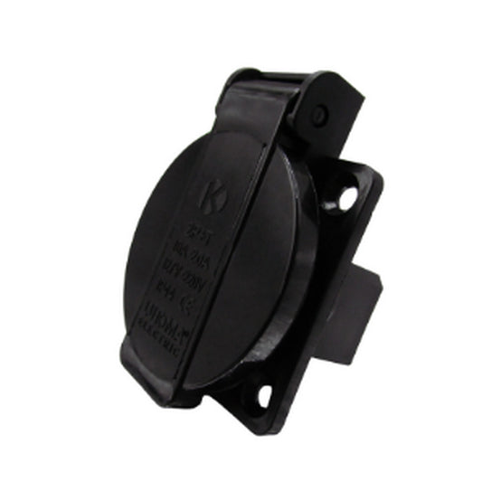 TOMADA EMBUTIR 2P+T 10-20A PRETO - LUKMA