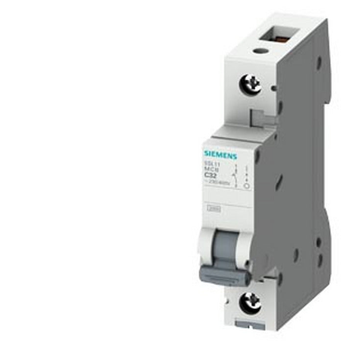 Disjuntor Mini Monopolar 20a 127/220Vca 220/380Vca C 3KA 5SL11207 Siemens