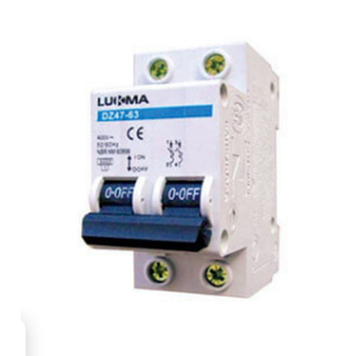 DISJUNTOR MINI BIPOLAR 50A - LUKMA