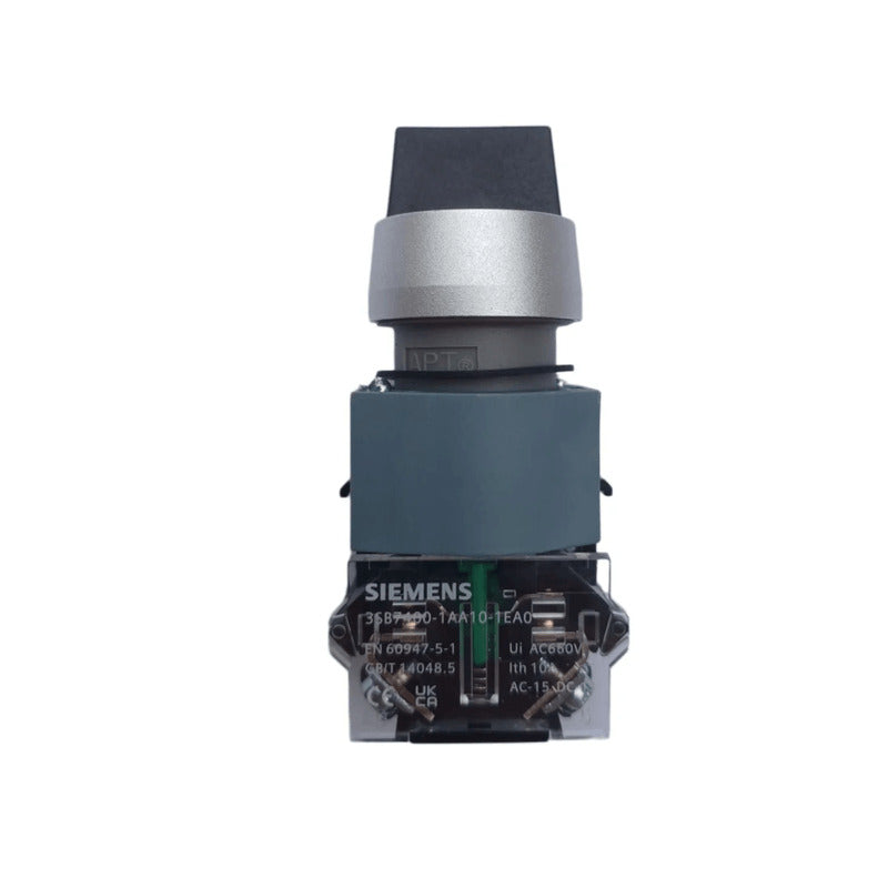 Comutador Metálico Mom 2Pos 1Na Preto 3Sb71302Ab101Ba0 Siemens