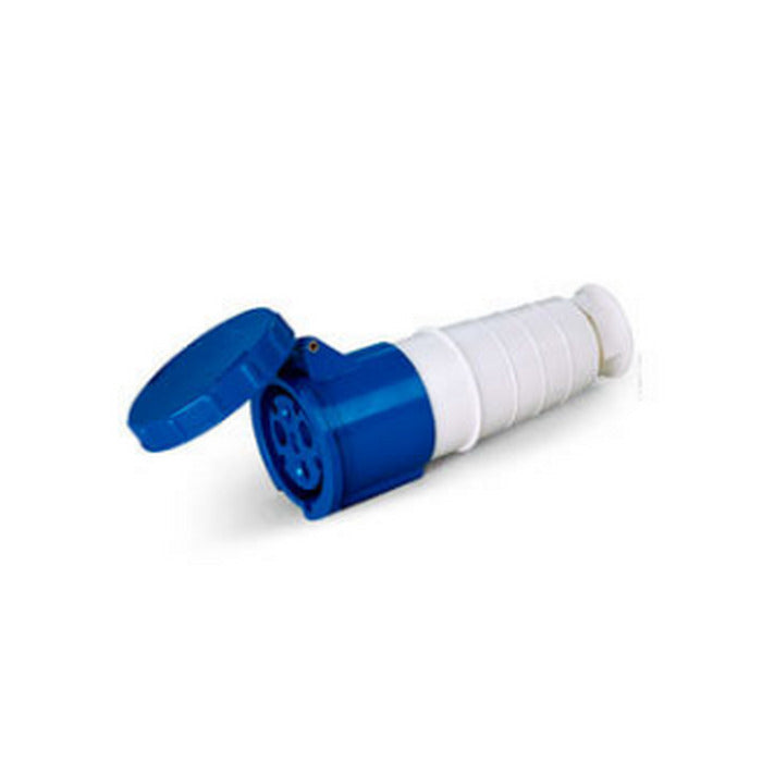 ACOPLAMENTO IND 3P+T 63A 9H Azul - LUKMA