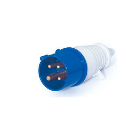 PLUGUE INDUSTRIAL - 3P +T 16A 220V 9H  AZUL- LUKMA