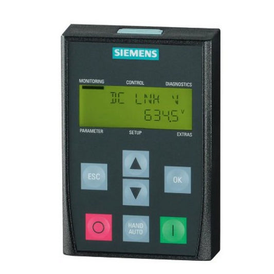 PAINEL DE OPERACAO BOP-2 SINAMICS G120 6SL32550AA004CA1 SIEMENS
