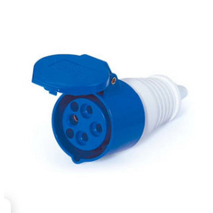 ACOPLAMENTO IND 3P+T 16A 9H Azul-Lukma