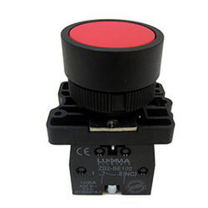 BOTOEIRA PULSANTE LK2-EA42 VERMELHO 1NF - LUKMA