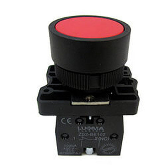 BOTOEIRA PULSANTE LK2-EA42 VERMELHO 1NF - LUKMA