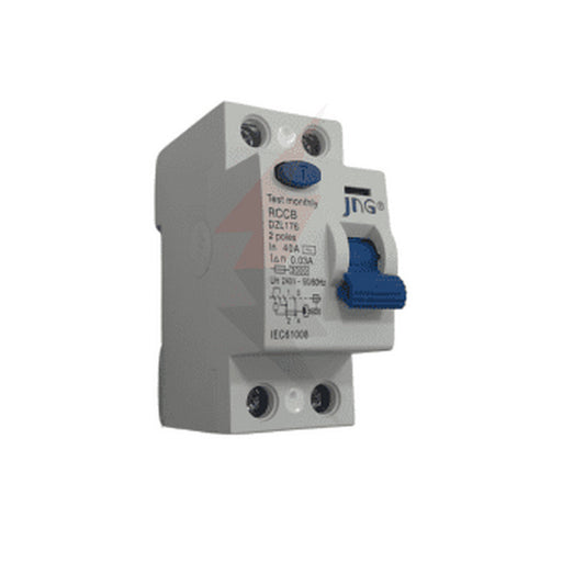 INTERRUPTOR DIFERENCIAL RESIDUAL IDR 2P 30MA 63A - DZL176 2 63 30MA