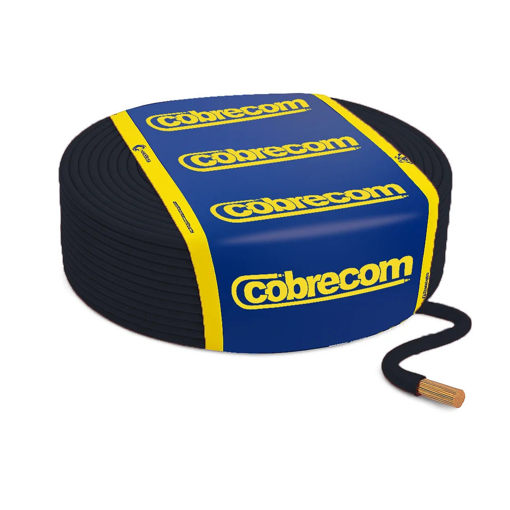 CABO FLEXÍVEL 10 MM PRETO 0,6/1KV COBRECOM
