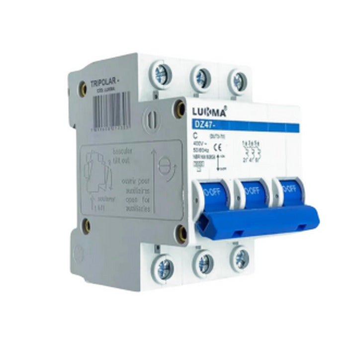 DISJUNTOR MINI TRIPOLAR 40A- LUKMA