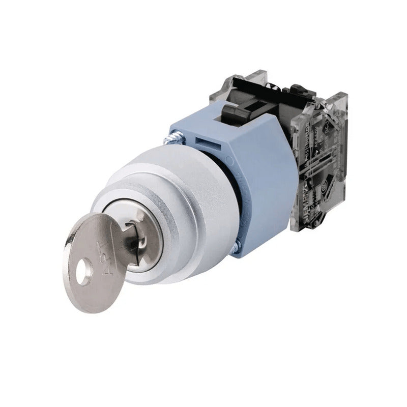 Comutador Metálico Chave 2 Posições 1NA 3SB71304AA111BA0 Siemens