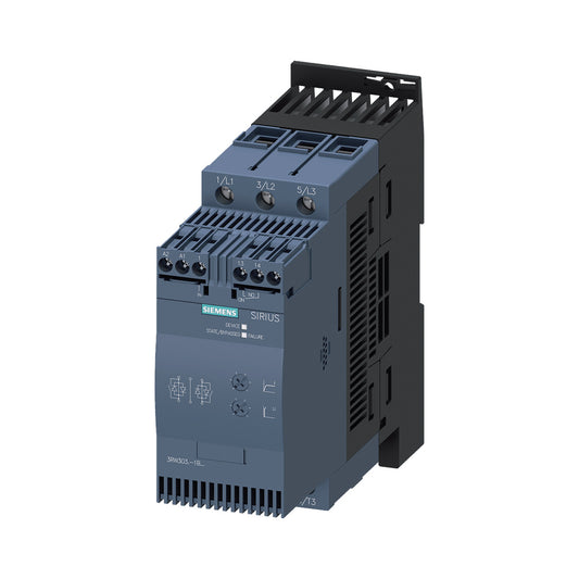 Chave Partida Suave Trifásica 200/480V 63A 110/220V 3RW30371BB14 - Siemens