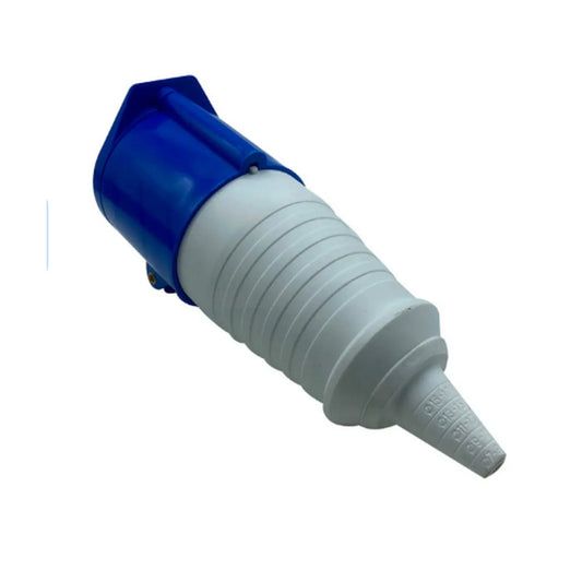 PLUGUE INDUSTRIAL - 3P +T 32A 220V 9H AZUL - LUKMA