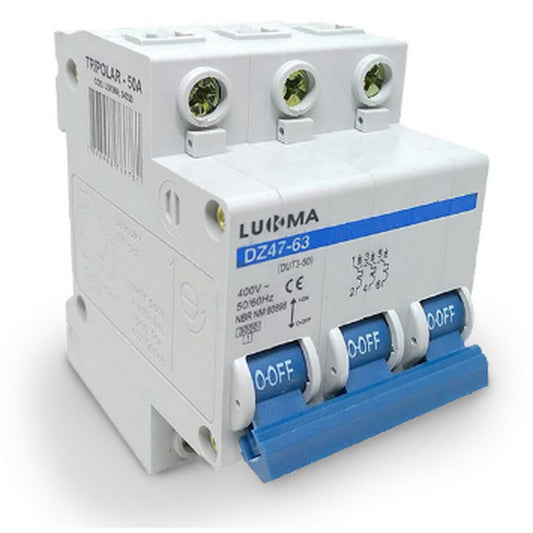 DISJUNTOR MINI TRIPOLAR 80A - LUKMA