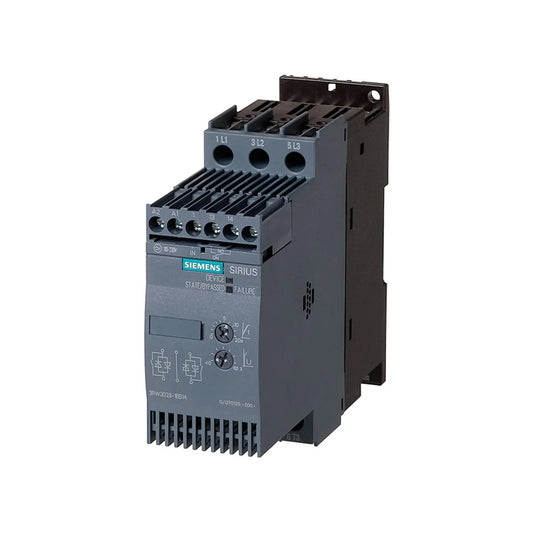 Chave Partida Suave Trifásico 200 480V 72A 110 220V 3RW30381BB14 - Siemens