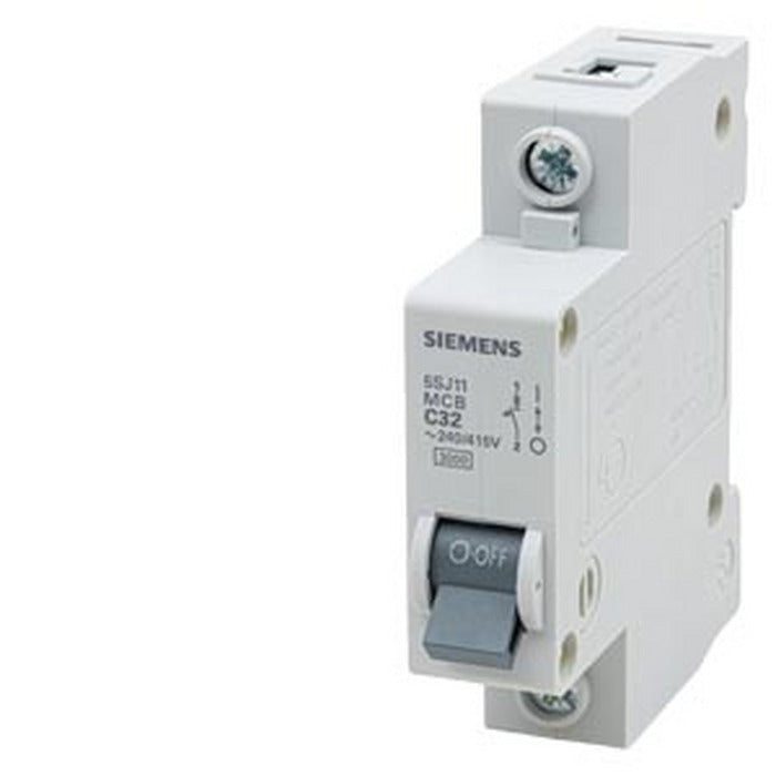 Disjuntor Mini Monopolar 32A 220/380Vca  Curva C 3Ka 5SJ11327MB Siemens