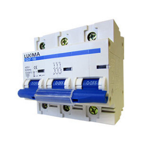 DISJUNTOR MINI TRIPOLAR 100A - LUKMA