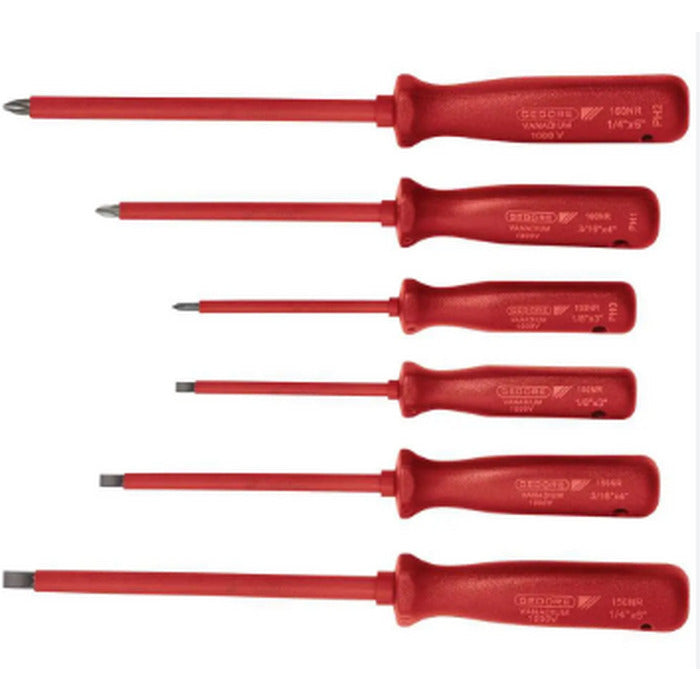 JOGO CHAVE FENDA E PHILLIPS C 6PCS ISOLADO