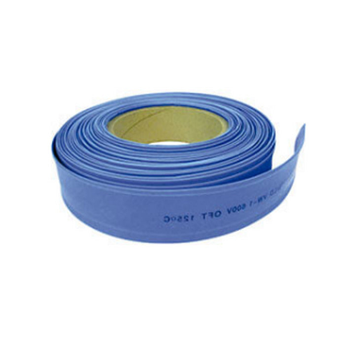 TUBO TERMOCONTRATIL 80MM AZUL LUKMA