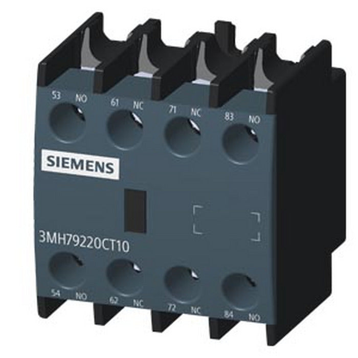Bloco Contato Auxiliar Frontal 2NA+2NF P/ Contator 3MT7 3MH79220CT10 ¿¿¿ Siemens