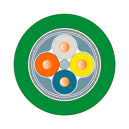 Cabo Profinet 2X2 6XV18402AU10 Siemens