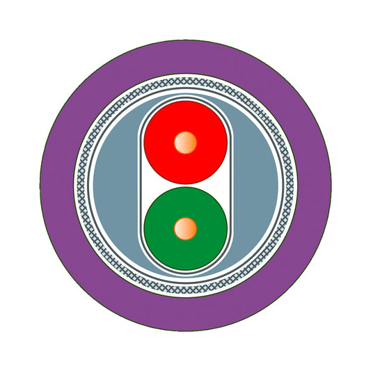 Cabo Conexão Profibus Viol Para Simatic Net 1X2X0,64mm 6XV18300EU10 Siemens