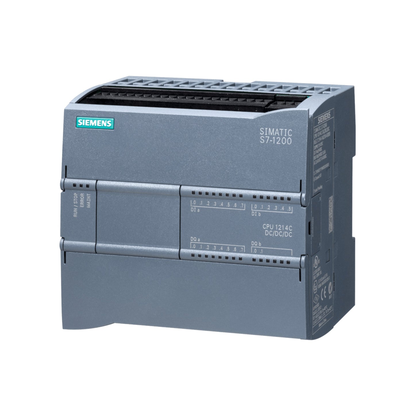 Controlador Cpu 14 Digitais 2 Analógicas 10 Digitais 24vcc 6ES72141AG400XB0 - Siemens