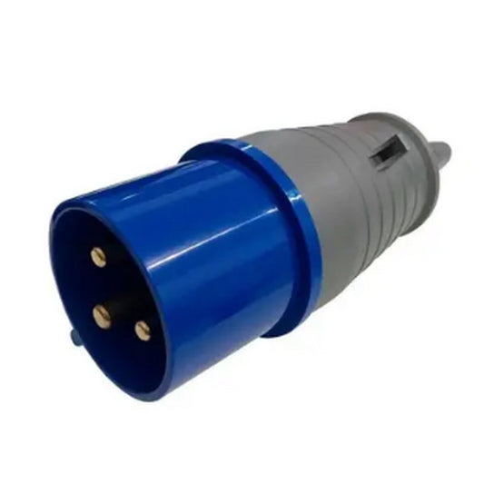 PLUGUE IND 16A-2P+T- 220\240VCA-IP44-6H